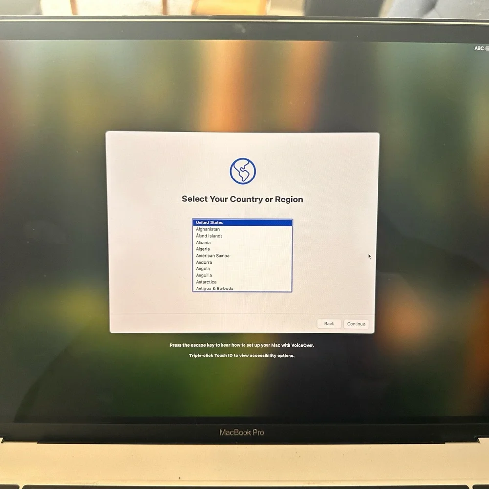 Apple Laptop - Silver. MacBook Pro 2021 with Touch Bar, 500GB. Open to offers